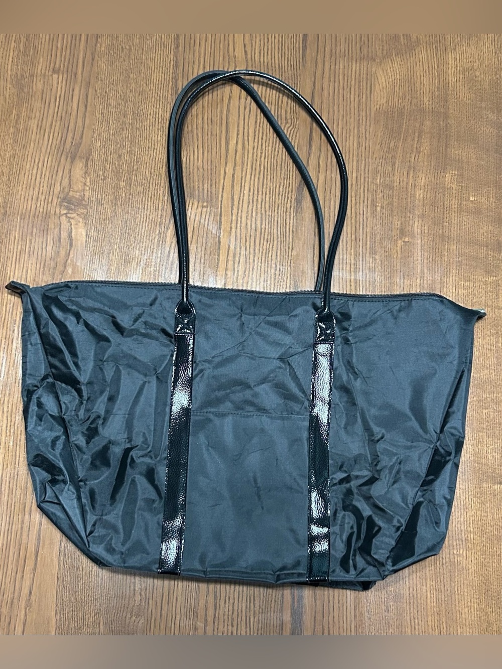 Bath & Body Works Black Zip Tote